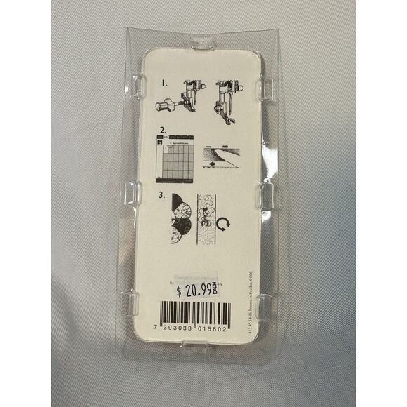 Genuine Open Toe Stippling Floating Foot Viking Husqvarna Sewing Machine Group 7 - Picture 3 of 4